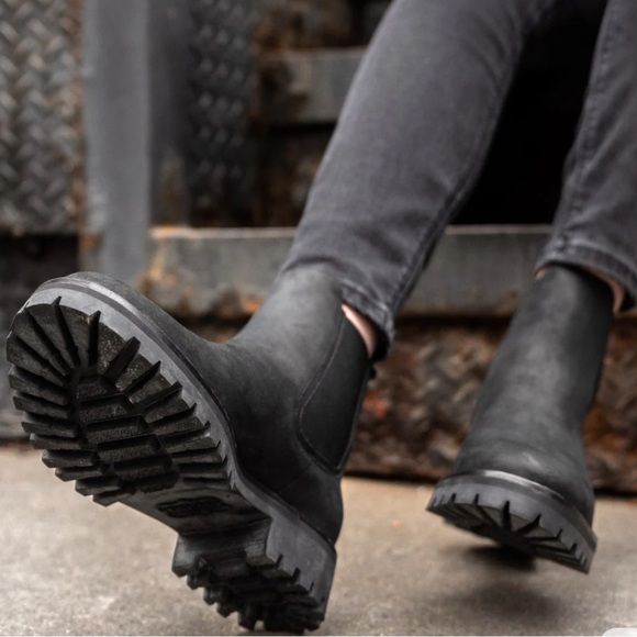 New! Thursday Boots Legend Black Leather Sz 8 - Picture 3 of 11